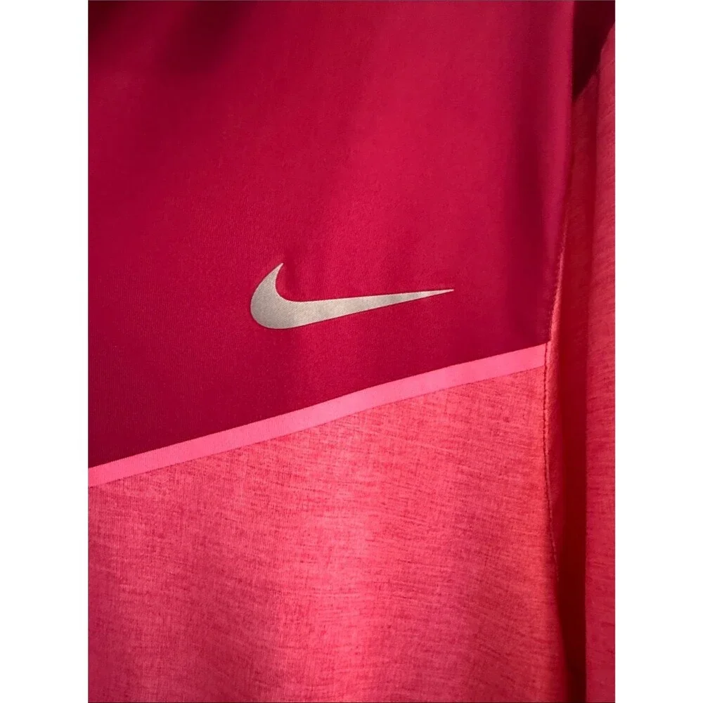 Nike Golf Tour Performance Two-Tone Pink Golf Polo Medium Dri Fit